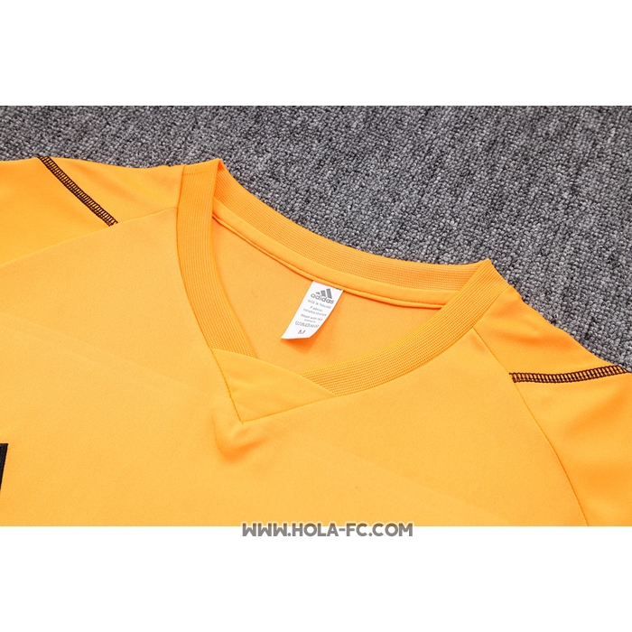 Chandal del SC Internacional 2023-2024 Manga Corta Naranja - Pantalon Corto